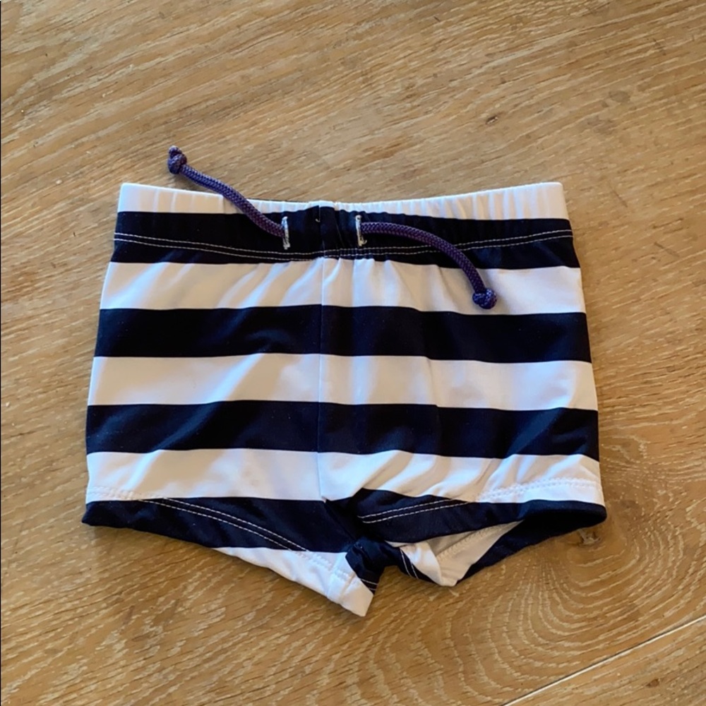 Monica and Andy Swim Trunks